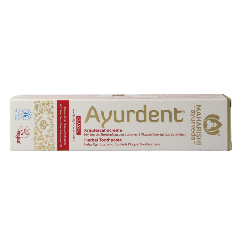 Maharishi Ayurv Ayurdent tandpasta classic 75 Milliliter