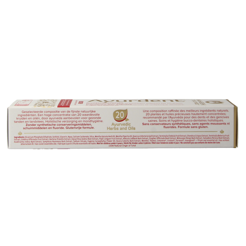 Maharishi Ayurv Ayurdent tandpasta classic 75 Milliliter