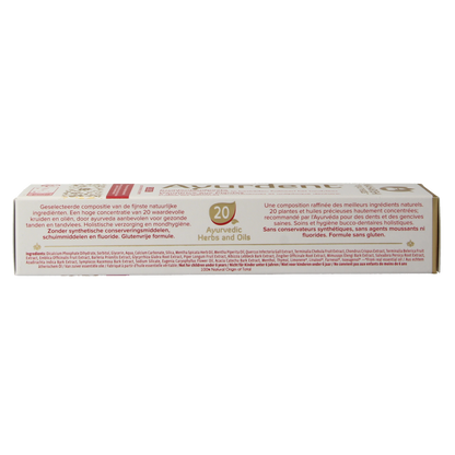 Maharishi Ayurv Ayurdent tandpasta classic 75 Milliliter