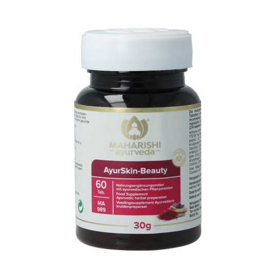 Maharishi Ayurv Ayurskin beauty jeugdige huid 60 Tabletten