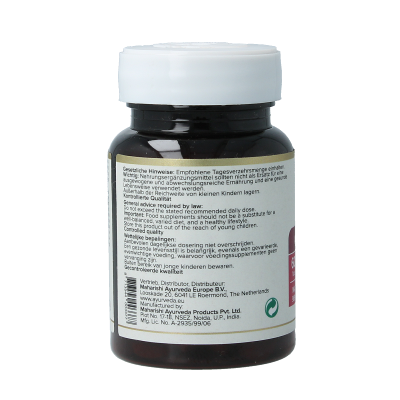 Maharishi Ayurv Ayurskin beauty jeugdige huid 60 Tabletten
