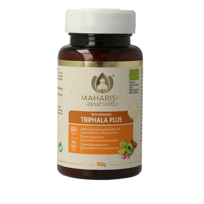 Maharishi Ayurv Triphala plus bio 60 Tabletten