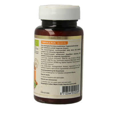 Maharishi Ayurv Triphala plus bio 60 Tabletten