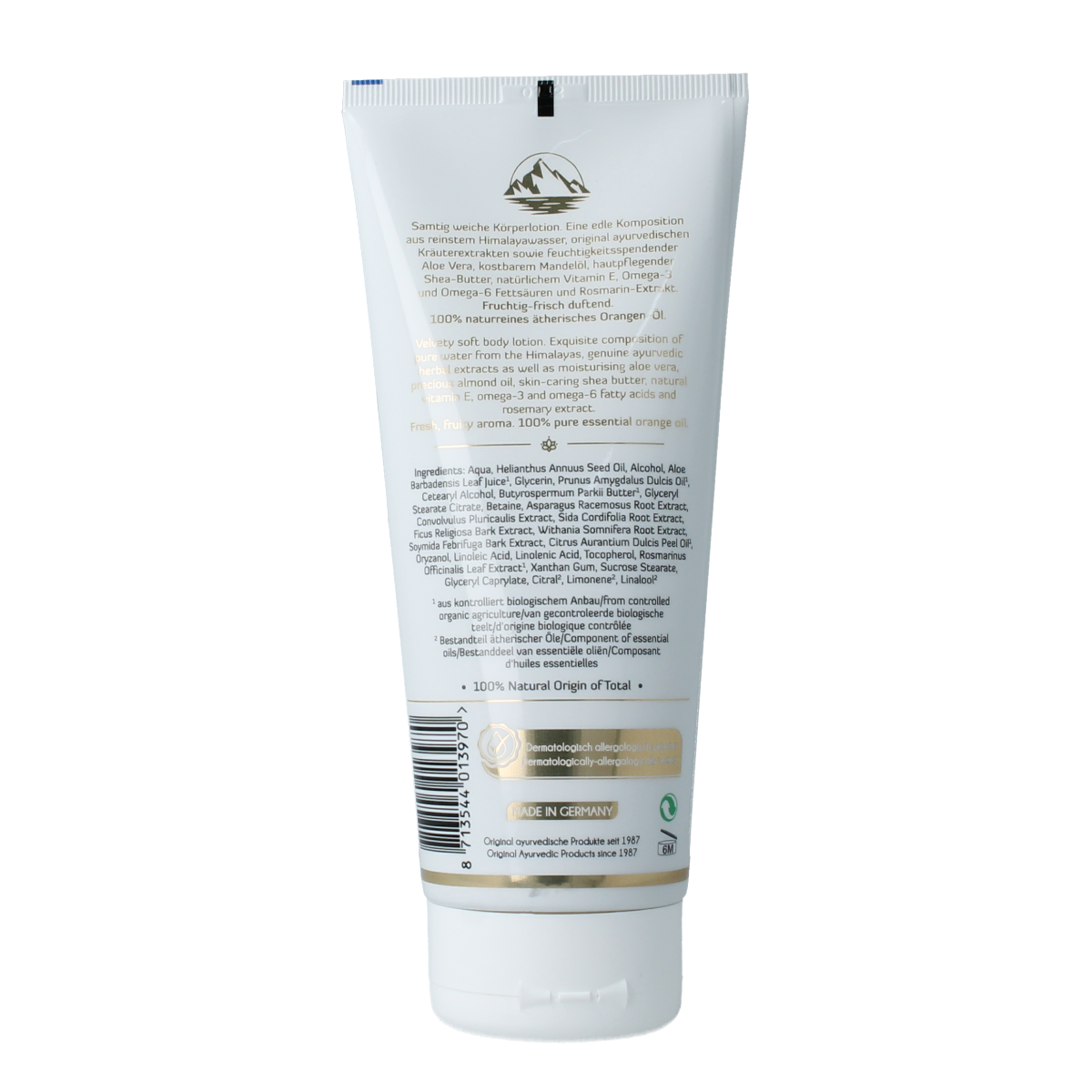 Maharishi Ayurv Vata bodylotion 200.00 Milliliter