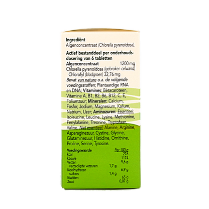 Bloem Chlorella vital green 200 Tabletten