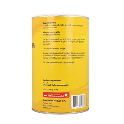 Bloem Lecithine granulaat 98% 400 Gram