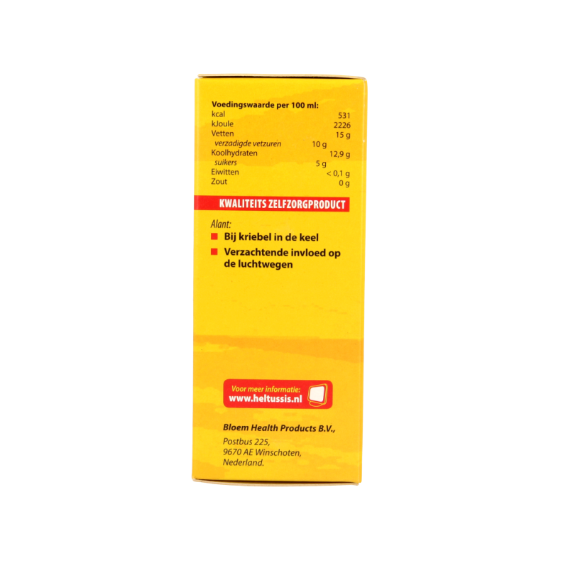 Bloem Heltussis druppels 100 Milliliter