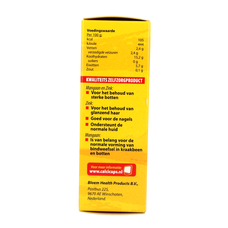 Bloem Calcicaps forte huid/bot/nagels 45 Capsules