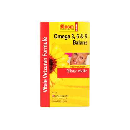 Bloem Omega 3 6 & 9 balans 96 Softgels