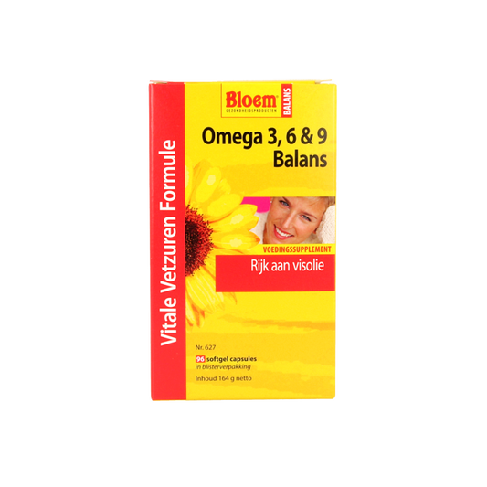 Bloem Omega 3 6 & 9 balans 96 Softgels