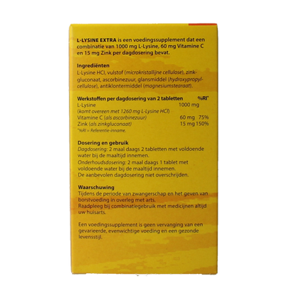 Bloem L-Lysine extra 60 Tabletten