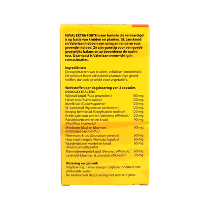 Bloem Ruval met st janskruid 100 Capsules