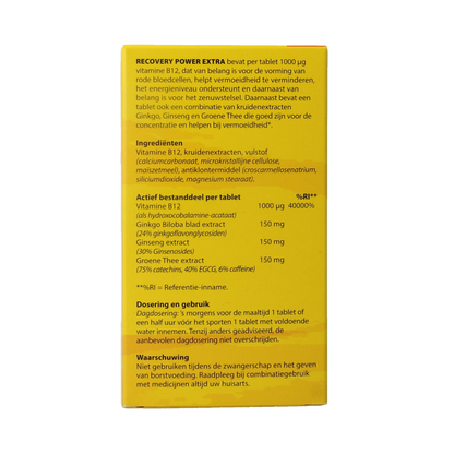 Bloem Recovery power extra 30 Tabletten