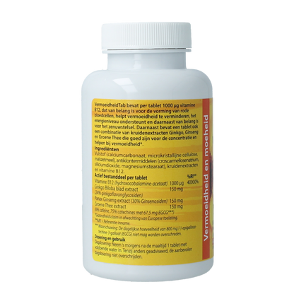 Bloem Vermoeidheidtabletten 60 Tabletten