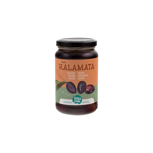 TerraSana Kalamata olijven eko bio 345 Gram