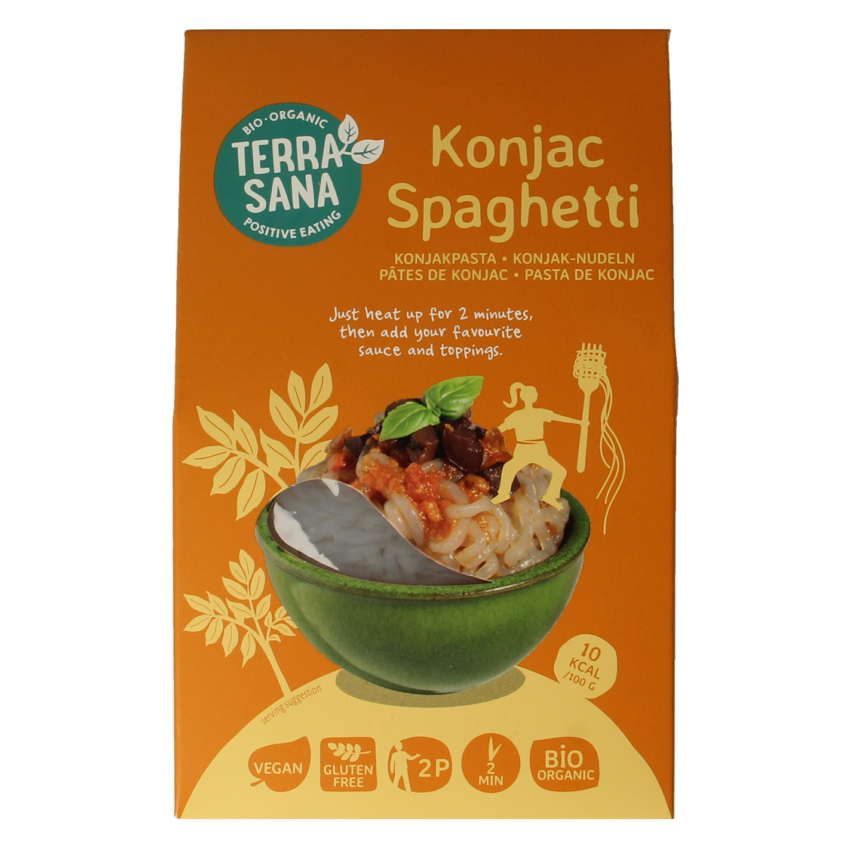 TerraSana Konjac spaghetti bio 250.00 Gram