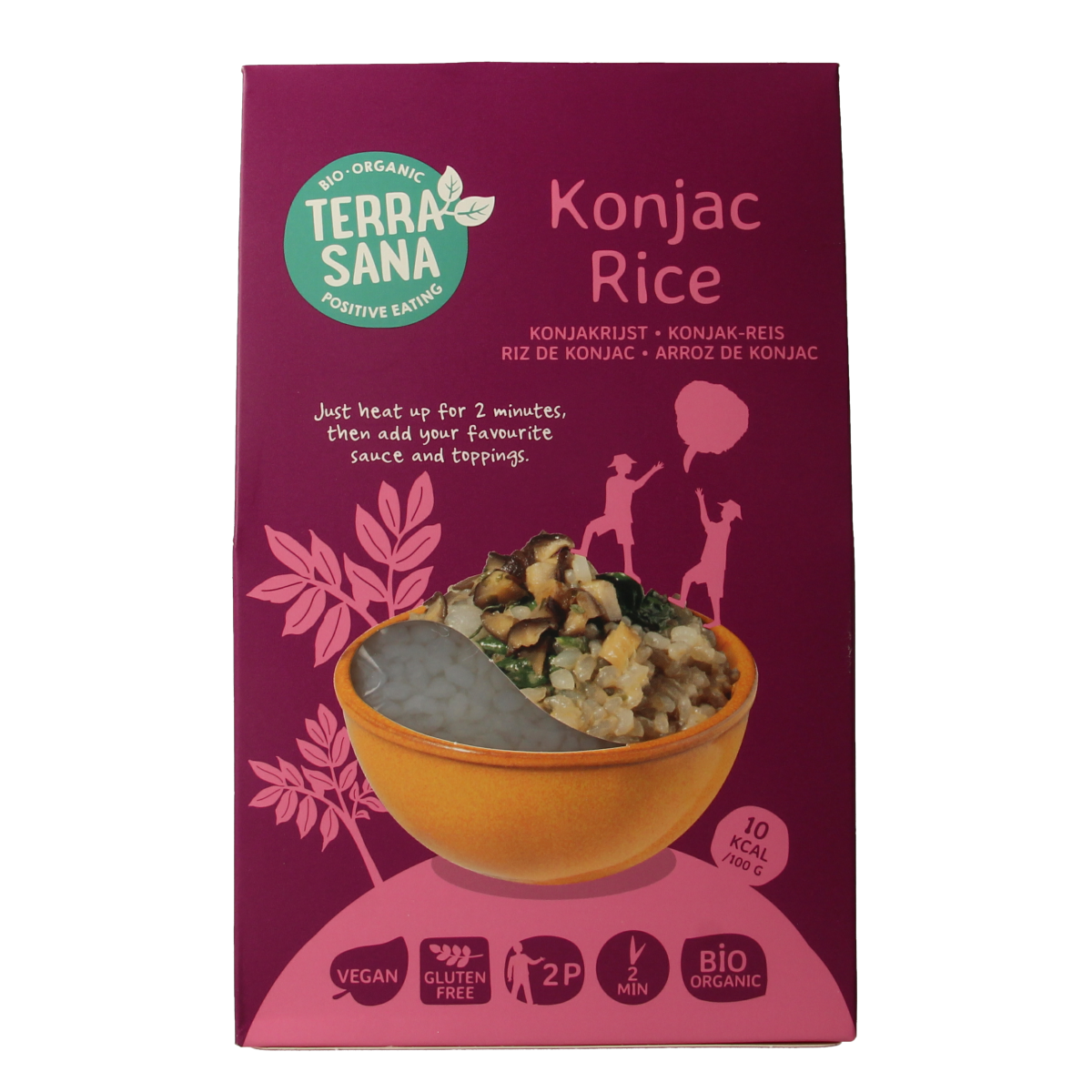 TerraSana Konjac rijst bio 250.00 Gram