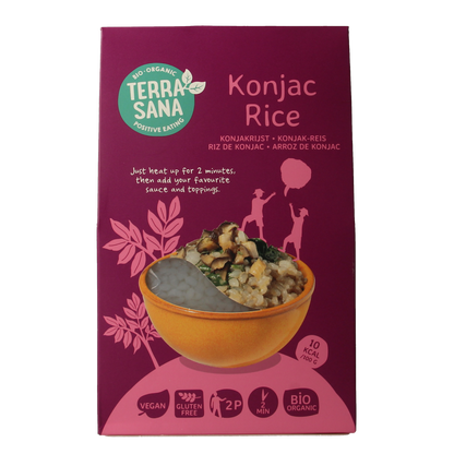 TerraSana Konjac rijst bio 250.00 Gram