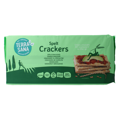 TerraSana Crackers spelt bio 250.00 Gram