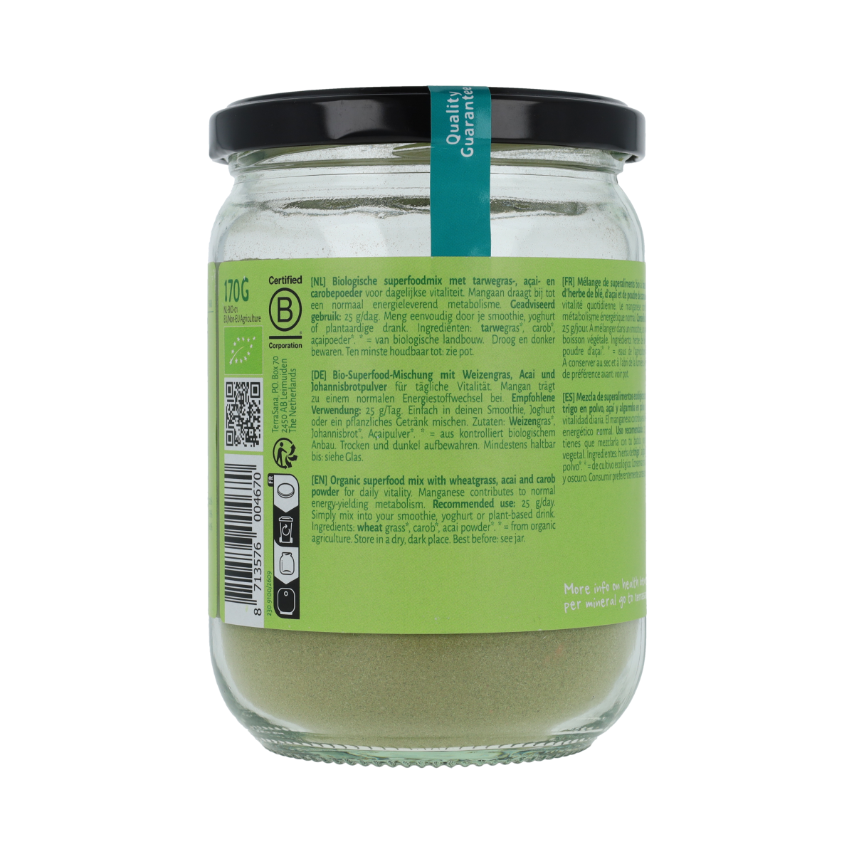 TerraSana Superfoodmix Daily Vitality bio 170.00 Gram