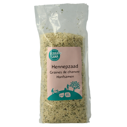 TerraSana RAW Hennepzaad gepeld bio 500.00 Gram