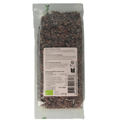 TerraSana Raw cacao nibs bio 250.00 Gram