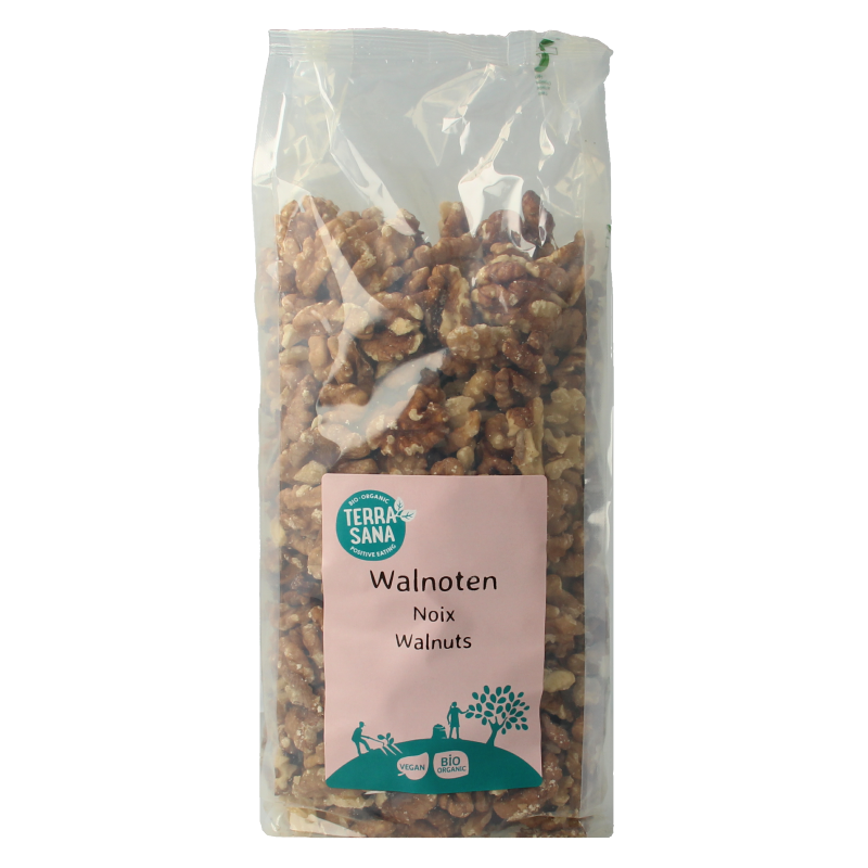TerraSana Super walnoten gepeld bio 600 Gram