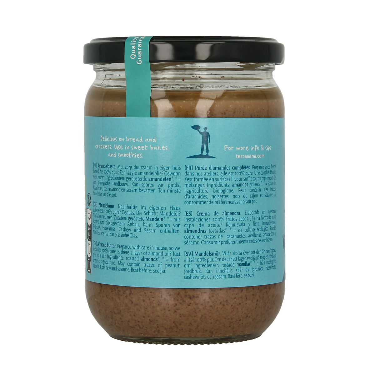 TerraSana Amandelpasta bio 500.00 Gram