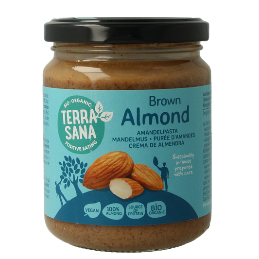 TerraSana Amandelpasta bio 250 Gram