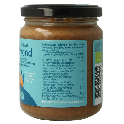 TerraSana Amandelpasta bio 250 Gram