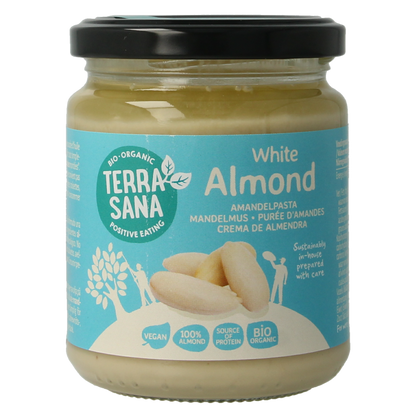 TerraSana Witte amandelpasta bio 250.00 Gram