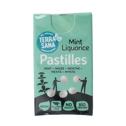 TerraSana Droppastilles mint bio 25 Gram