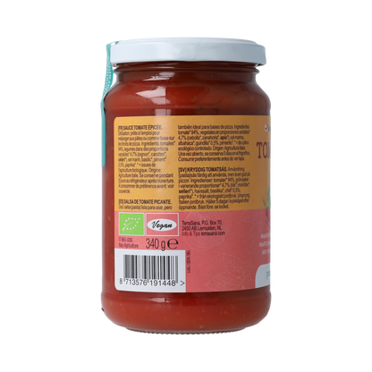 TerraSana Tomatensaus pikant bio  340.00 Gram