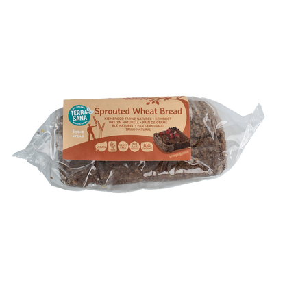 TerraSana Gekiemd brood naturel / tarwe bio 400.00 Gram