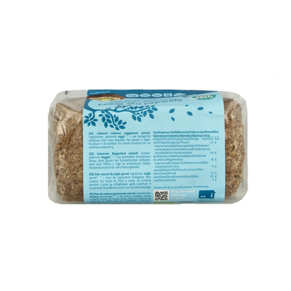 TerraSana Roggebrood gekiemd bio 400.00 Gram