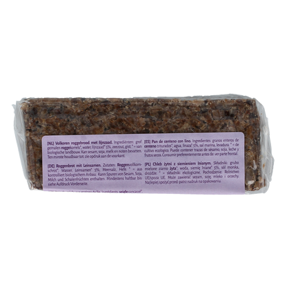 TerraSana Roggebrood lijnzaad bio 500.00 Gram