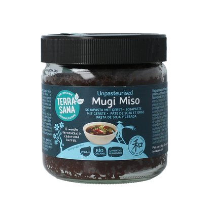 TerraSana Mugi miso ongepasteuriseerd glas bio 350.00 Gram