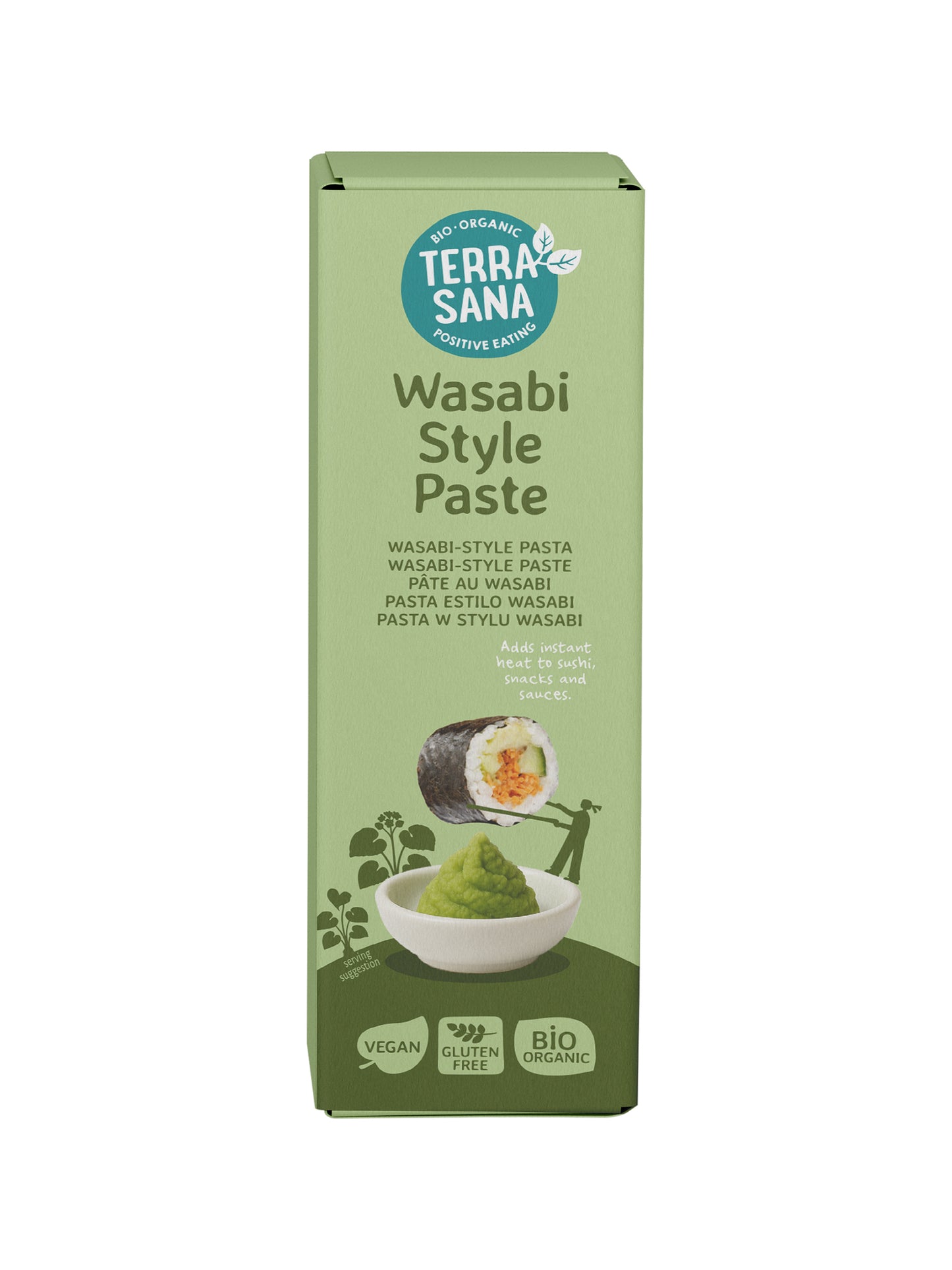 TerraSana Wasabi style pasta bio 50.00 Gram