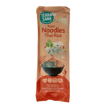 TerraSana Noodles Thaise rijst bio 250 Gram