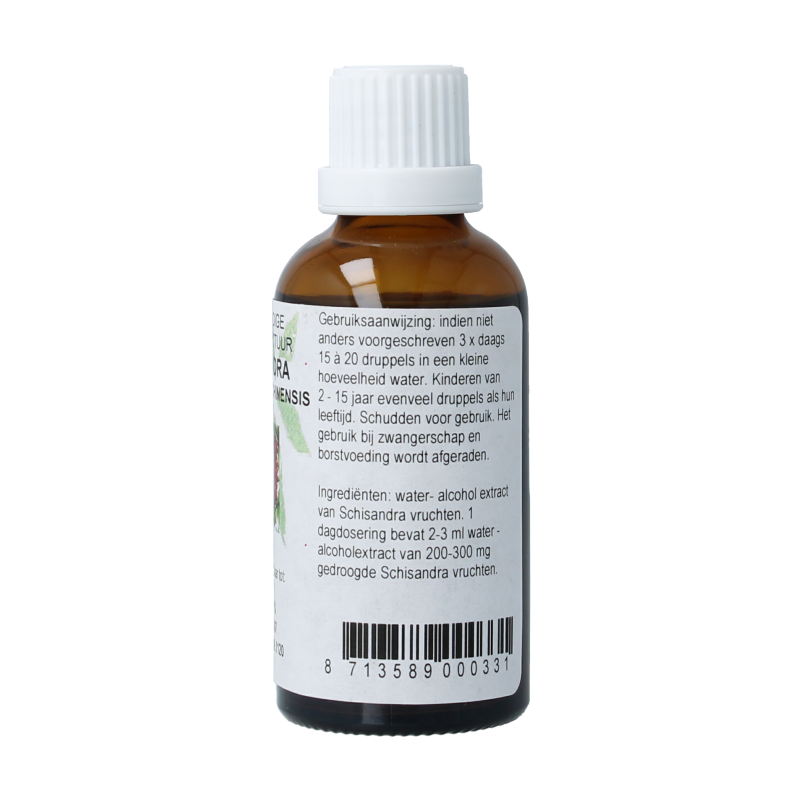 Cruydhof Schisandra chinensis fruct tinctuur 50 Milliliter