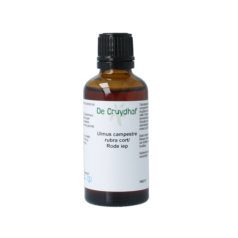 Cruydhof Ulmus campestre rubra / rode iep tinctuur 50 Milliliter