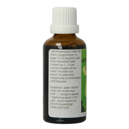 Elix Herderstasje tinctuur bio 50 Milliliter