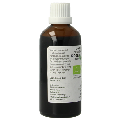 Cruydhof Rosa canina / rozebottel tinctuur bio 100 Milliliter