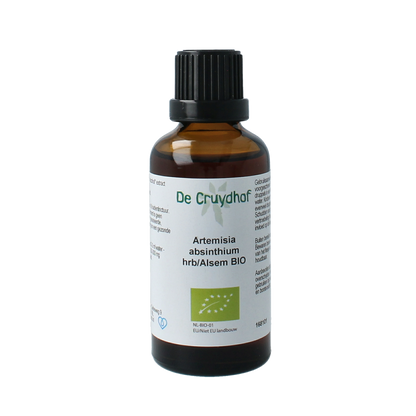 Cruydhof Artemisia absinthium/alsem tinctuur bio 50.00 Milliliter