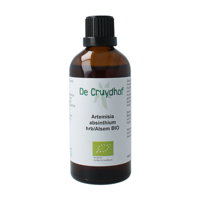 Cruydhof Artemisia absinthium/alsem tinctuur bio 100.00 Milliliter