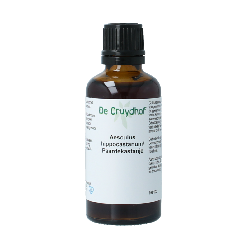 Cruydhof Aesculus hippocast/paardenkastanje tinctuur 50 Milliliter