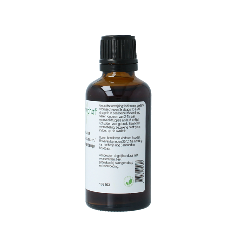 Cruydhof Aesculus hippocast/paardenkastanje tinctuur 50 Milliliter