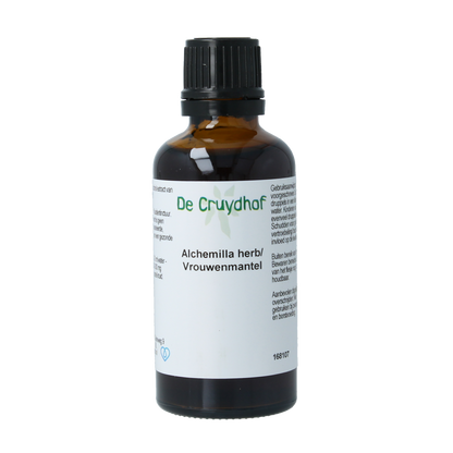 Cruydhof Alchemilla vulgaris/vrouwenmantel tinctuur 50.00 Milliliter