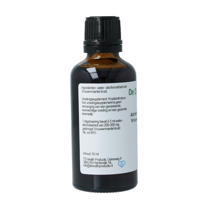 Cruydhof Alchemilla vulgaris/vrouwenmantel tinctuur 50.00 Milliliter