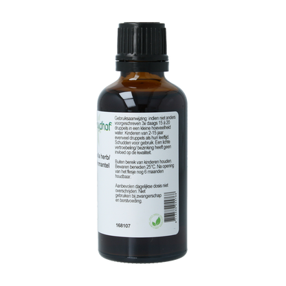 Cruydhof Alchemilla vulgaris/vrouwenmantel tinctuur 50.00 Milliliter